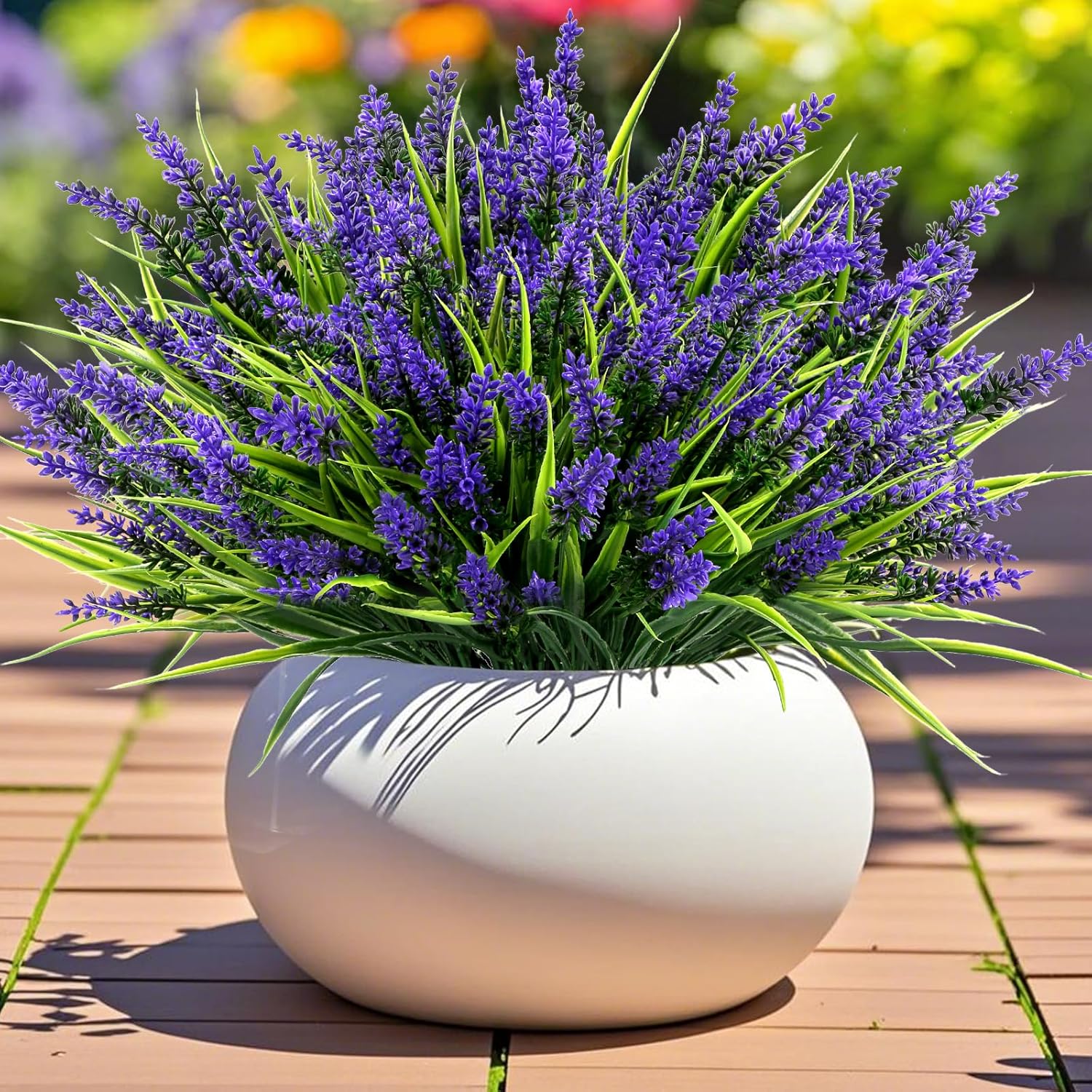 Orange Artificial Plant — Purple