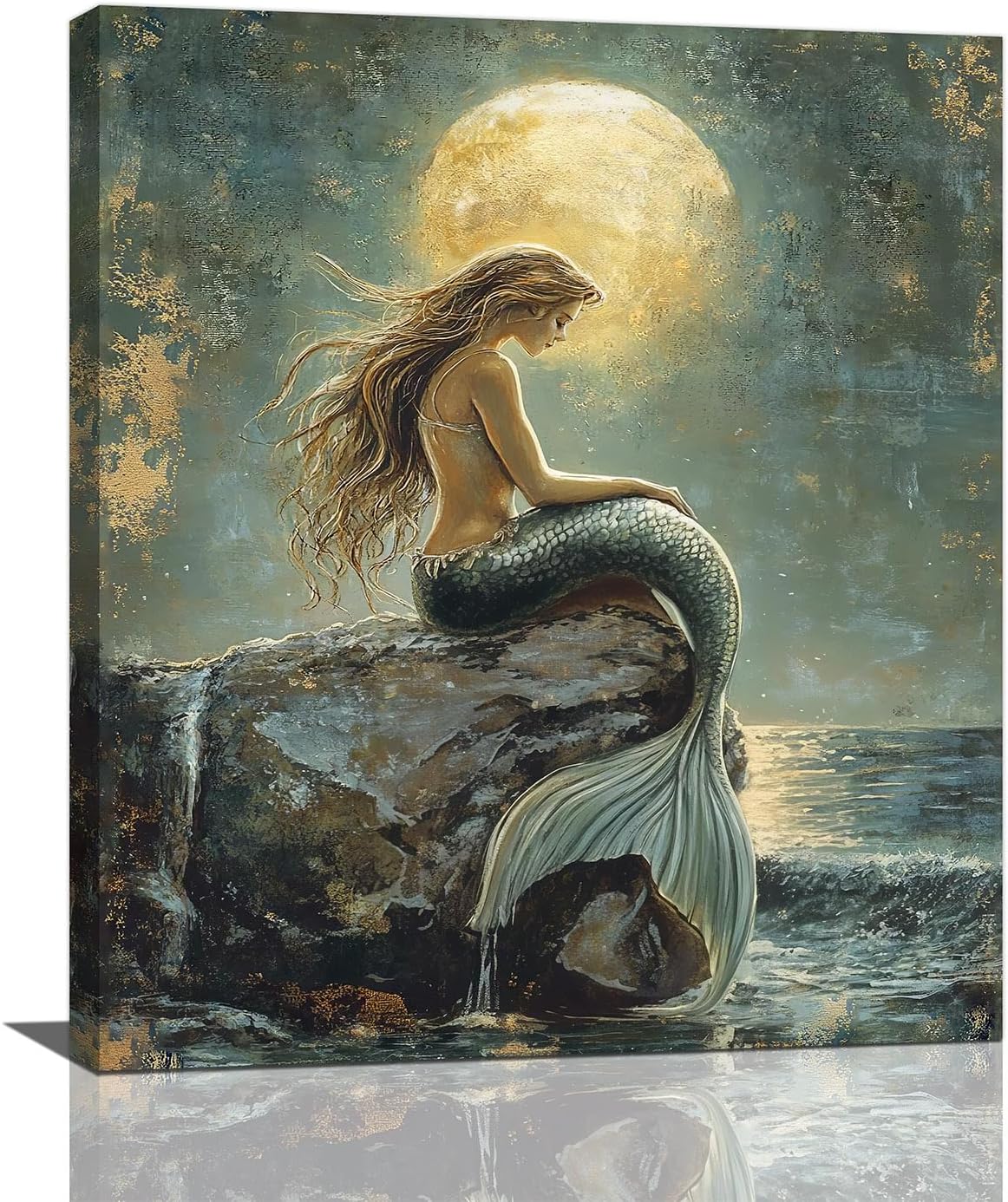 Framed Metal Wall Decor — 16" — 24L" x 20W"