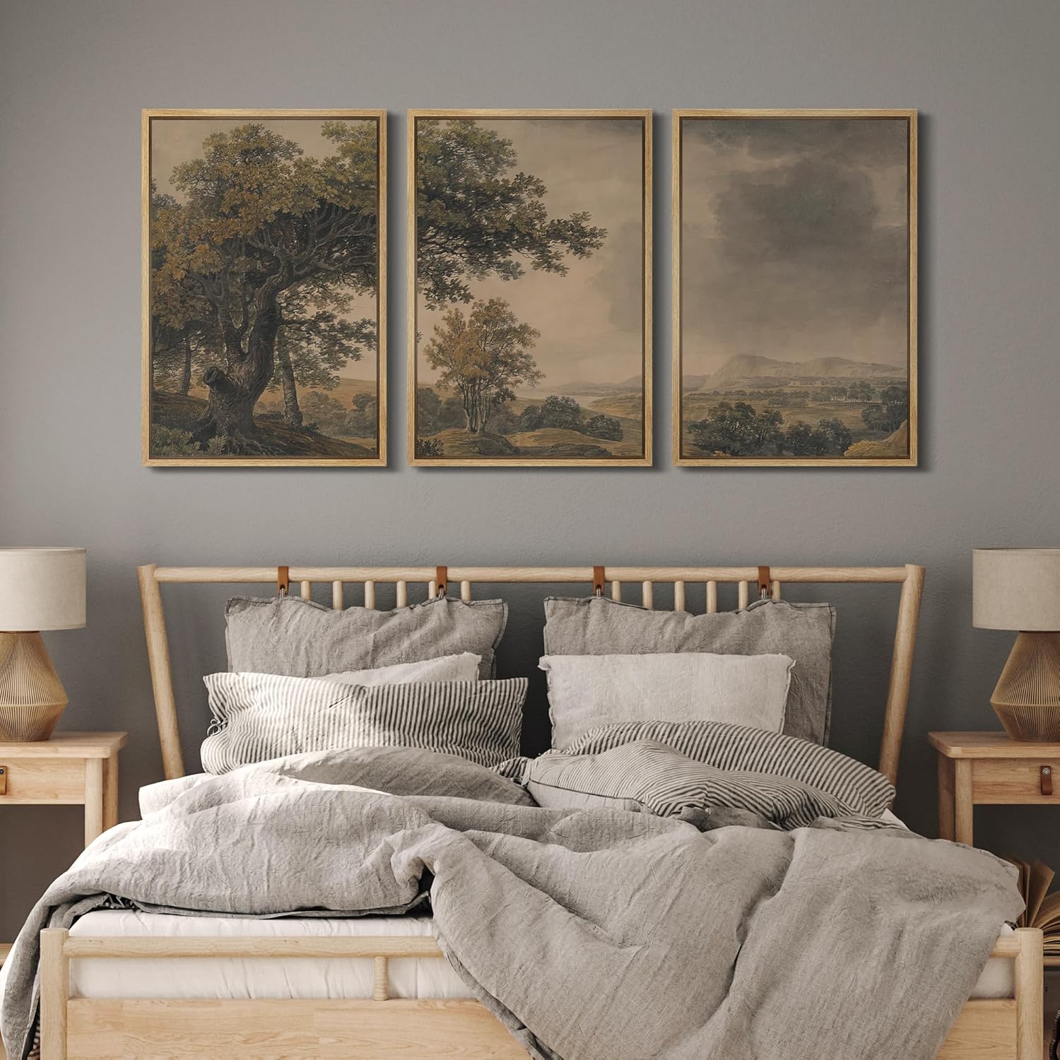 Vintage Farmhouse Framed Wall Art — 24" - View 4
