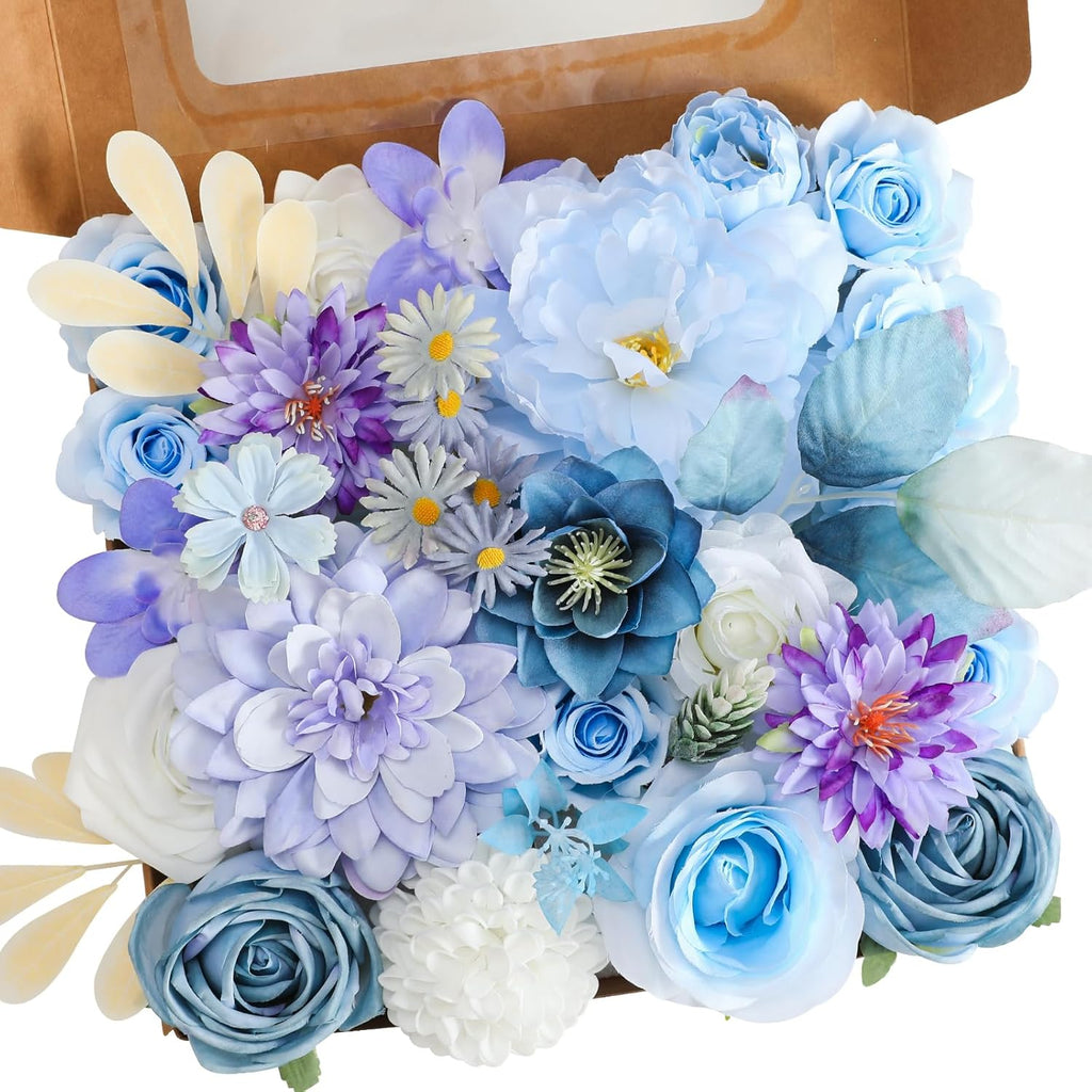 Blue Artificial Flowers — Fairy Blue&purple