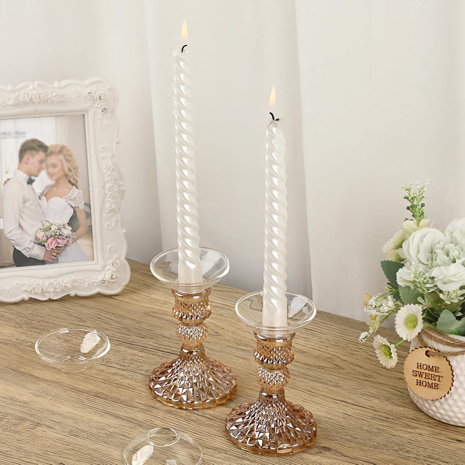 Luxe Glass Candle — Set of 2 - View 3
