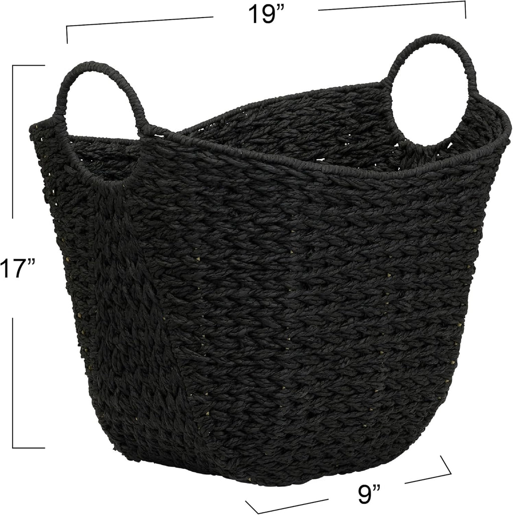 Boho Beige Storage Basket - View 3