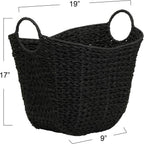 Boho Beige Storage Basket - View 3