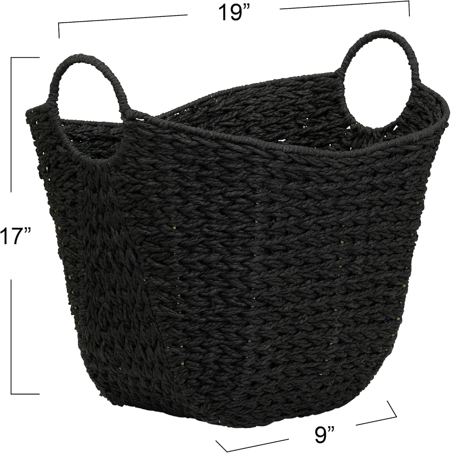 Boho Beige Storage Basket - View 3