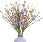 Pink Artificial Plant — Pink/Purple/Yellow