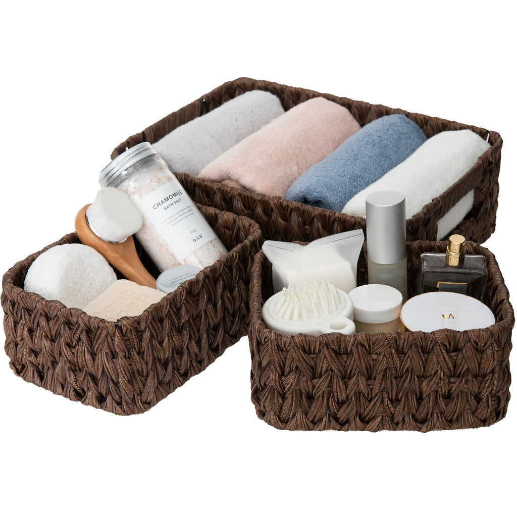 Black Storage Basket — 13"
