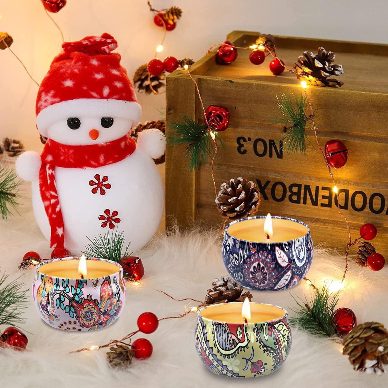 Soy Metal Scented Candle - View 7