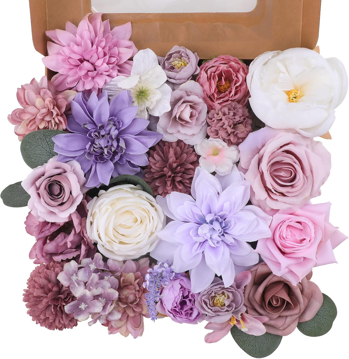 Blue Artificial Flowers — Purple