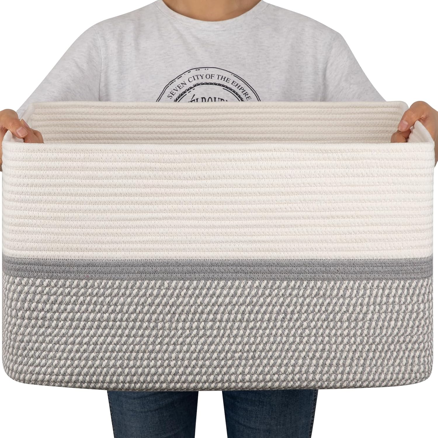 Boho Black Throw Pillow — Grey White