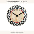 Purple Wall Clock - View 4