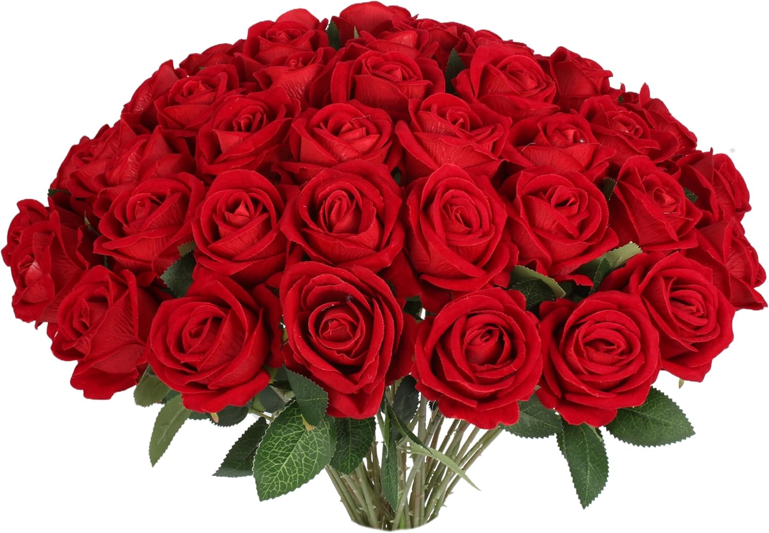 Black Artificial Plant — Red
