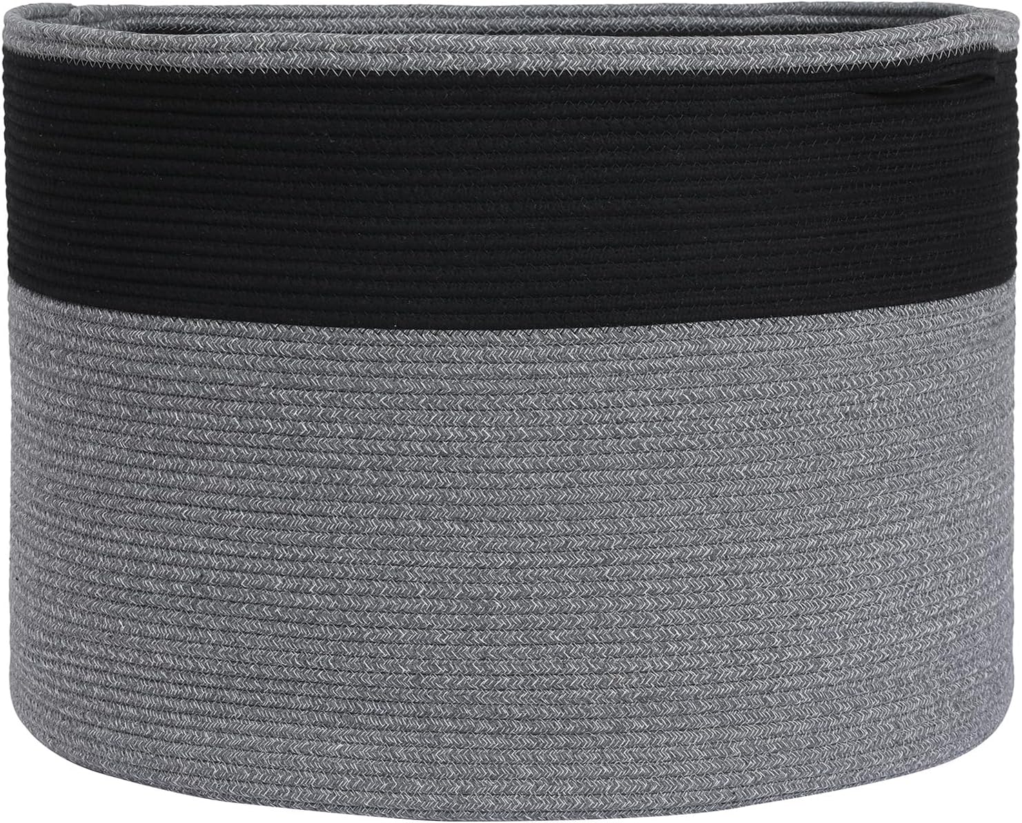 Boho Beige Throw Pillow — 24" — Black in Grey Mix