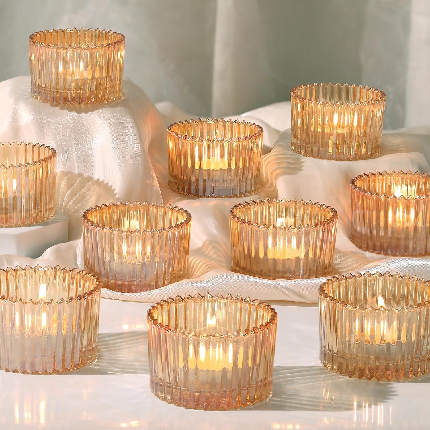 Luxe Gold Candle — 1.3" — Gold