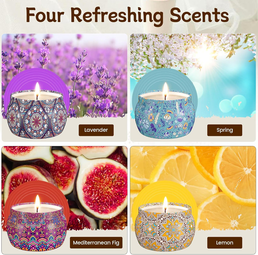 Soy Wax Wax Scented Candle - View 2