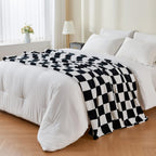 Black Throw Pillow — 50" - View 3