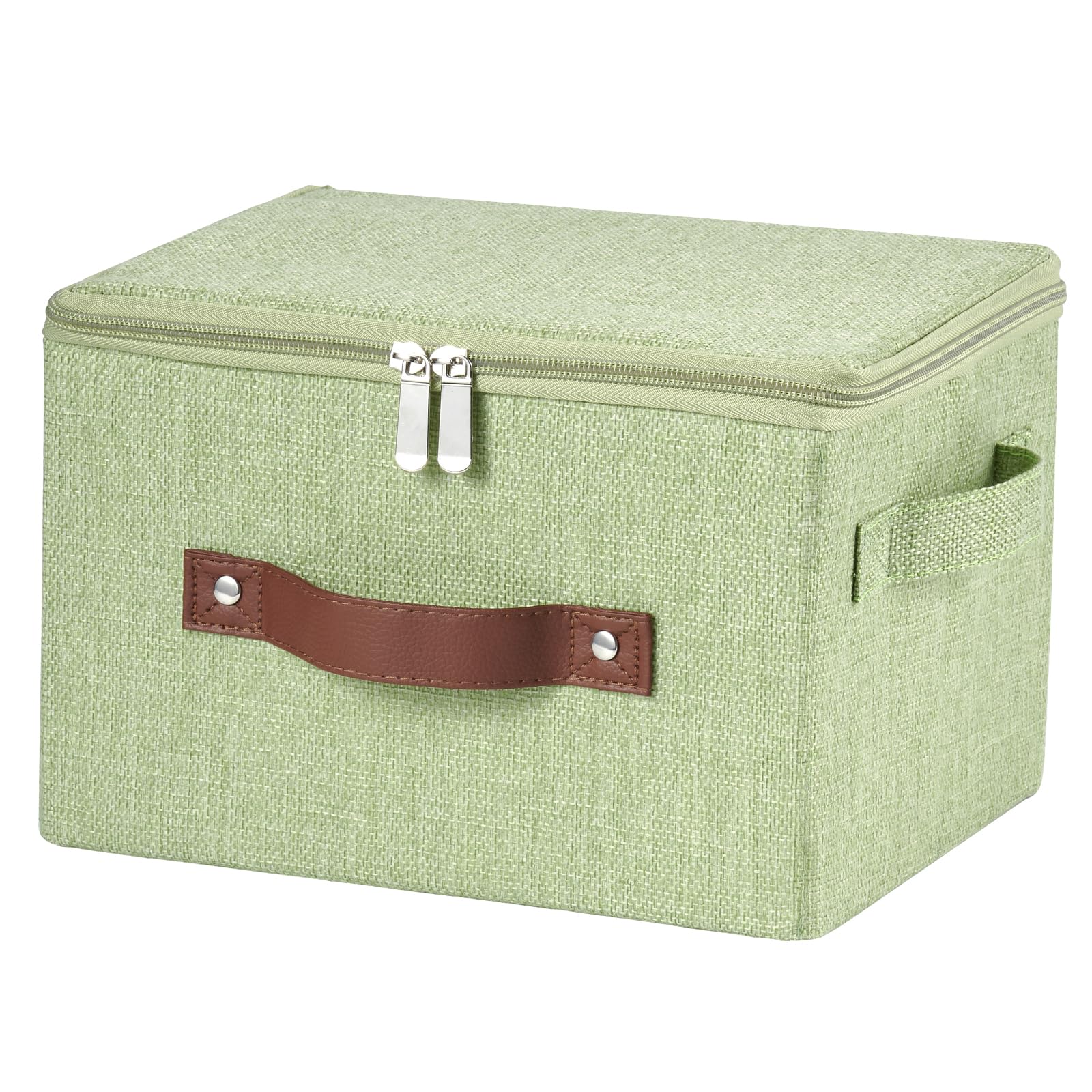 Linen Beige Storage Bin — Set of 1