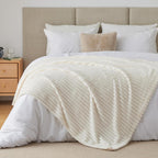Beige Throw Pillow — 50" - View 8