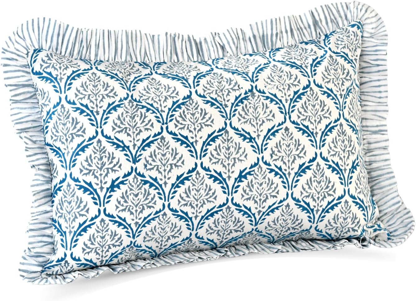 Farmhouse Beige Pillow Cover — 54" — Indigo Regal
