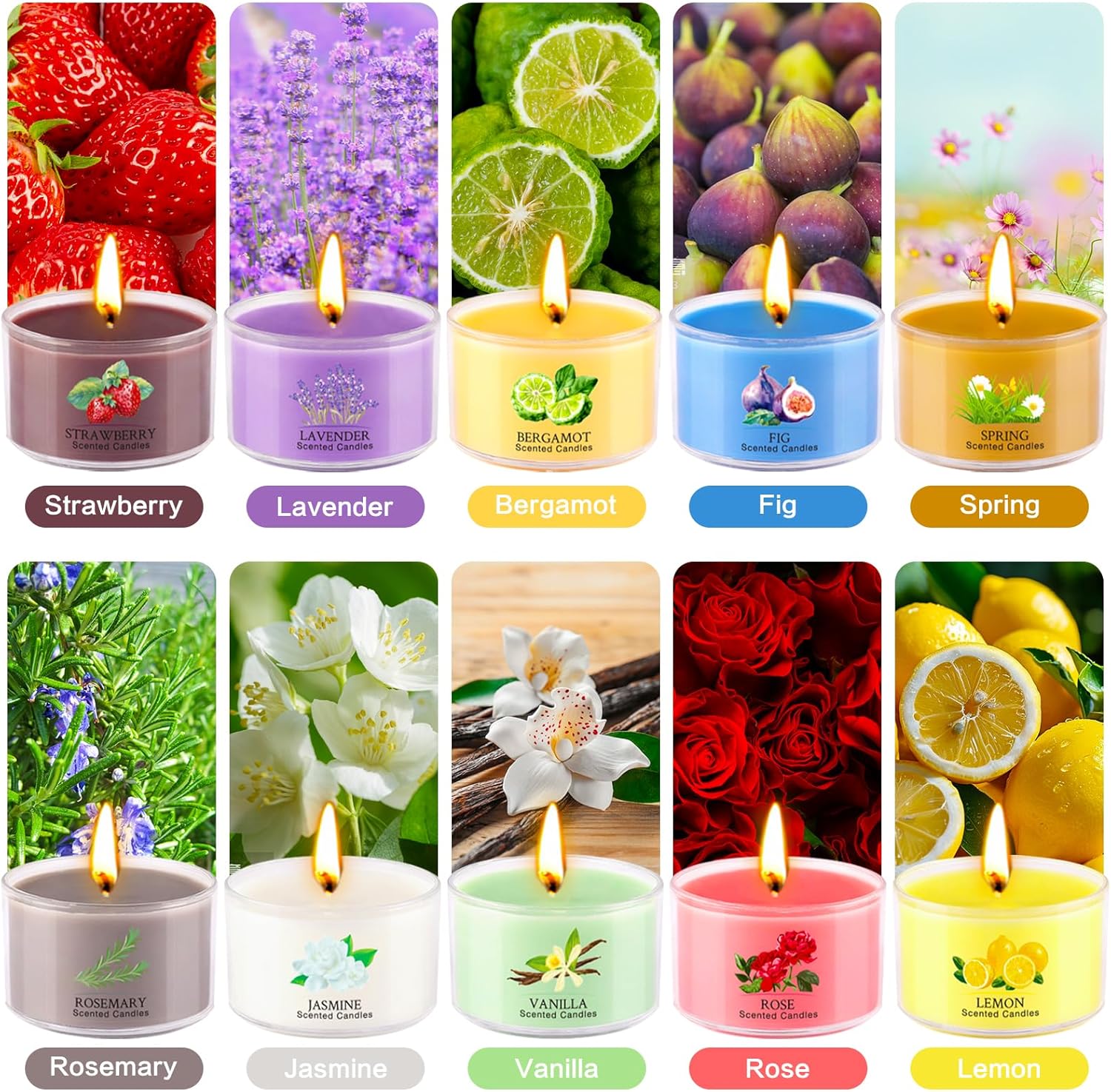 Soy Wax Wax Scented Candle - View 5