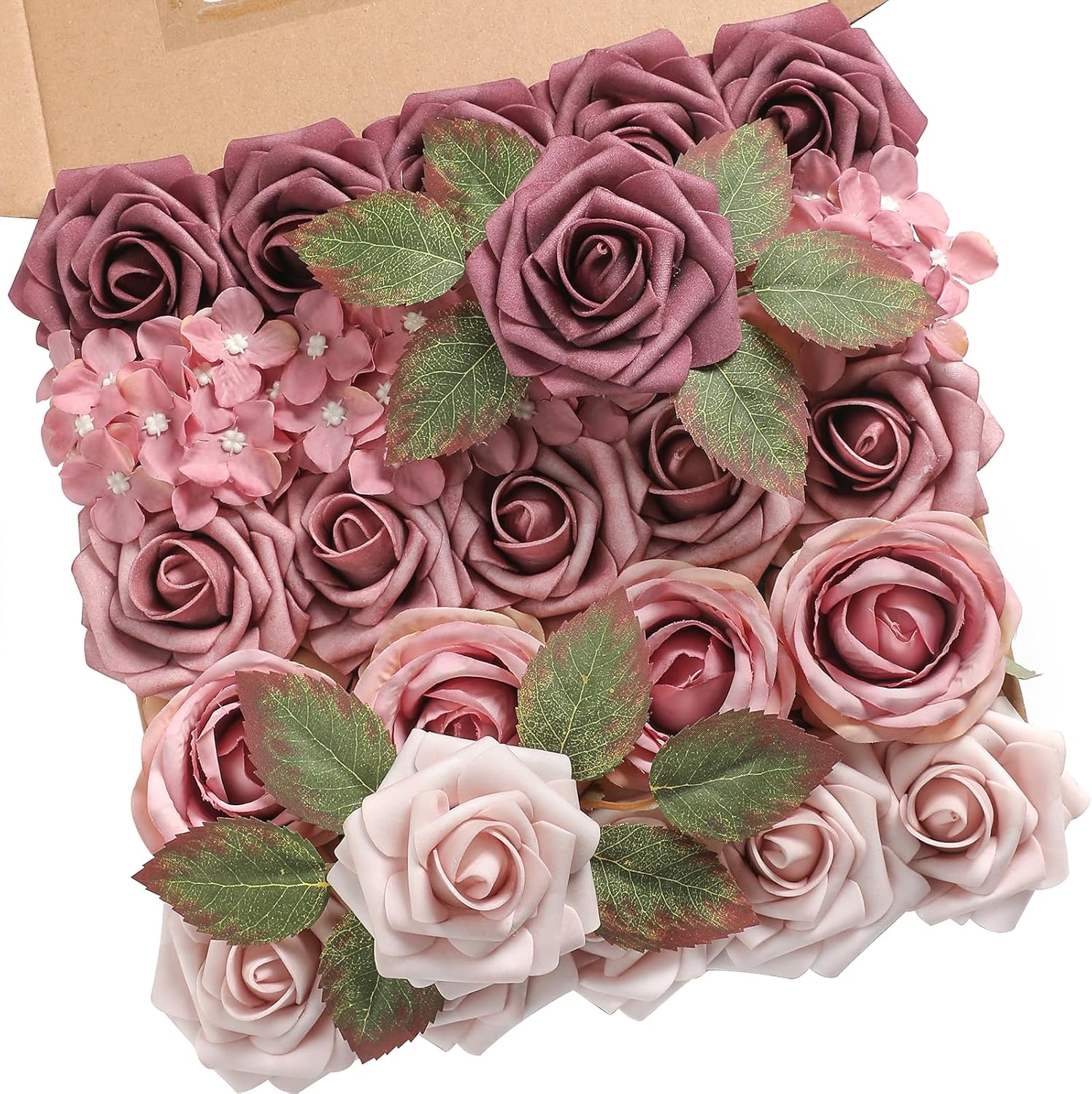 Blue Artificial Flowers — Mauve