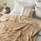 Beige Throw Pillow — 50" - View 8