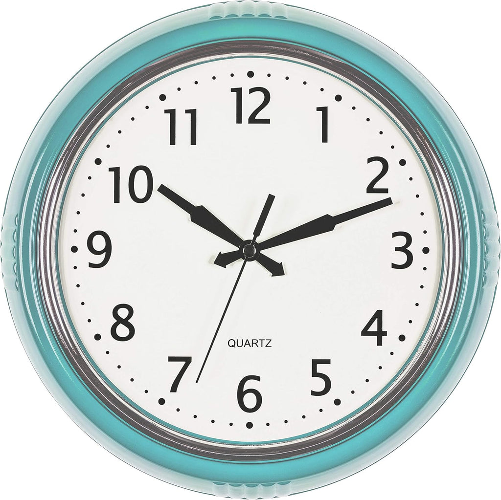 Battery Operated Mid-Century Wall Clock — 50" - View 2
