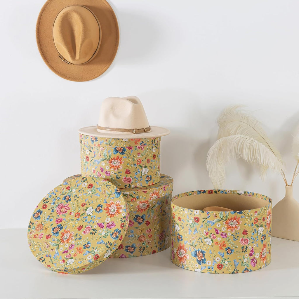 Round Boho Beige Home Decor — Set of 3 - View 5