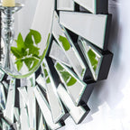 Round Glass Wall Mirror — 40" - View 3