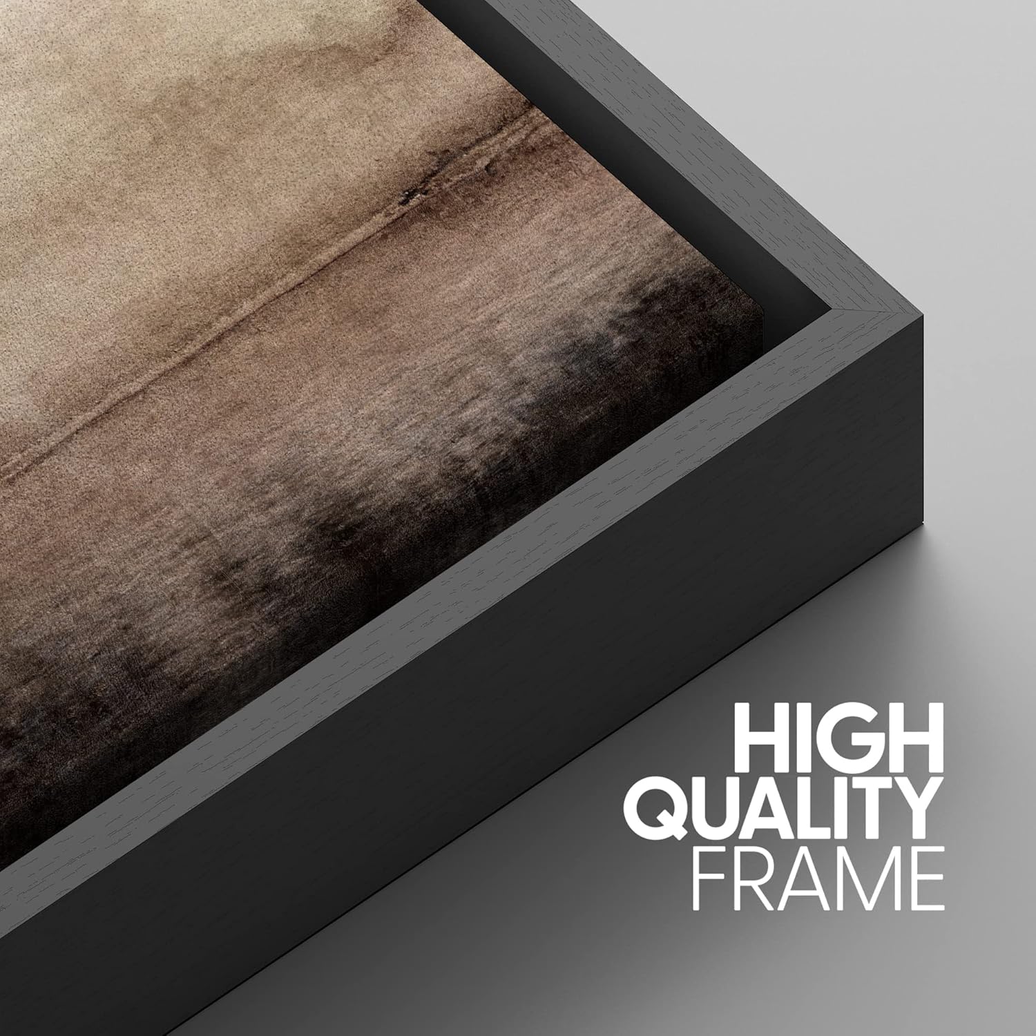 Framed Modern Fabric Wall Art — 24" - View 4