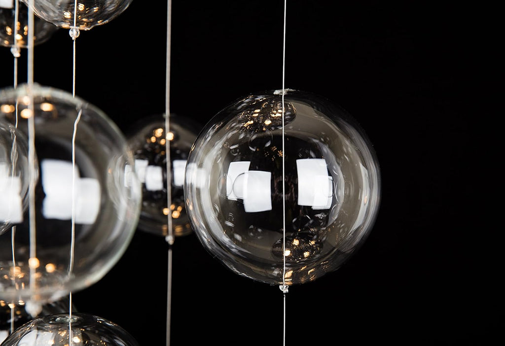 Modern Gold Chandelier - View 5