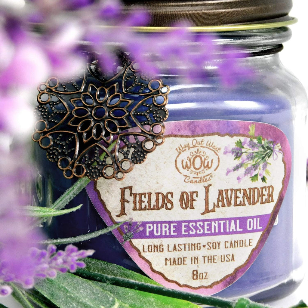 Soy Wax Green Candle - View 3
