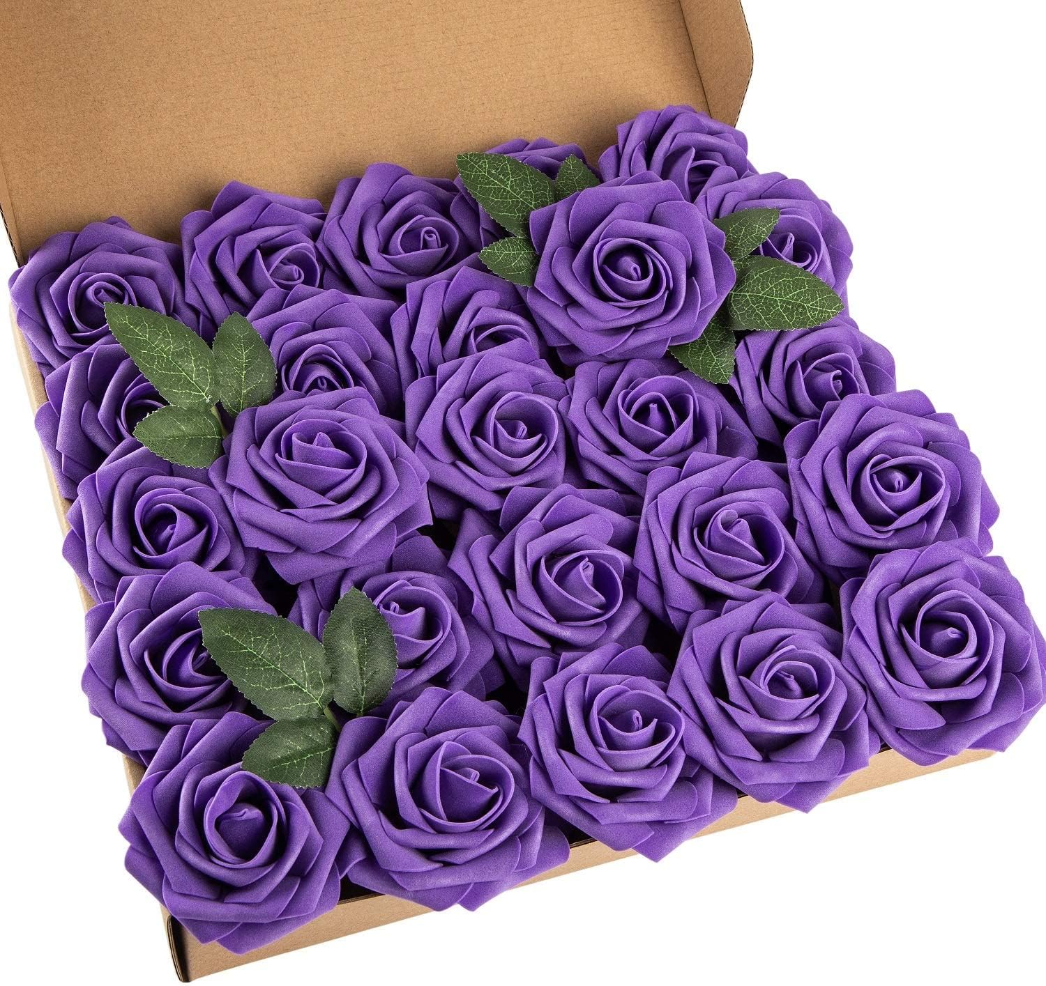 Black Artificial Plant — Deep Purple