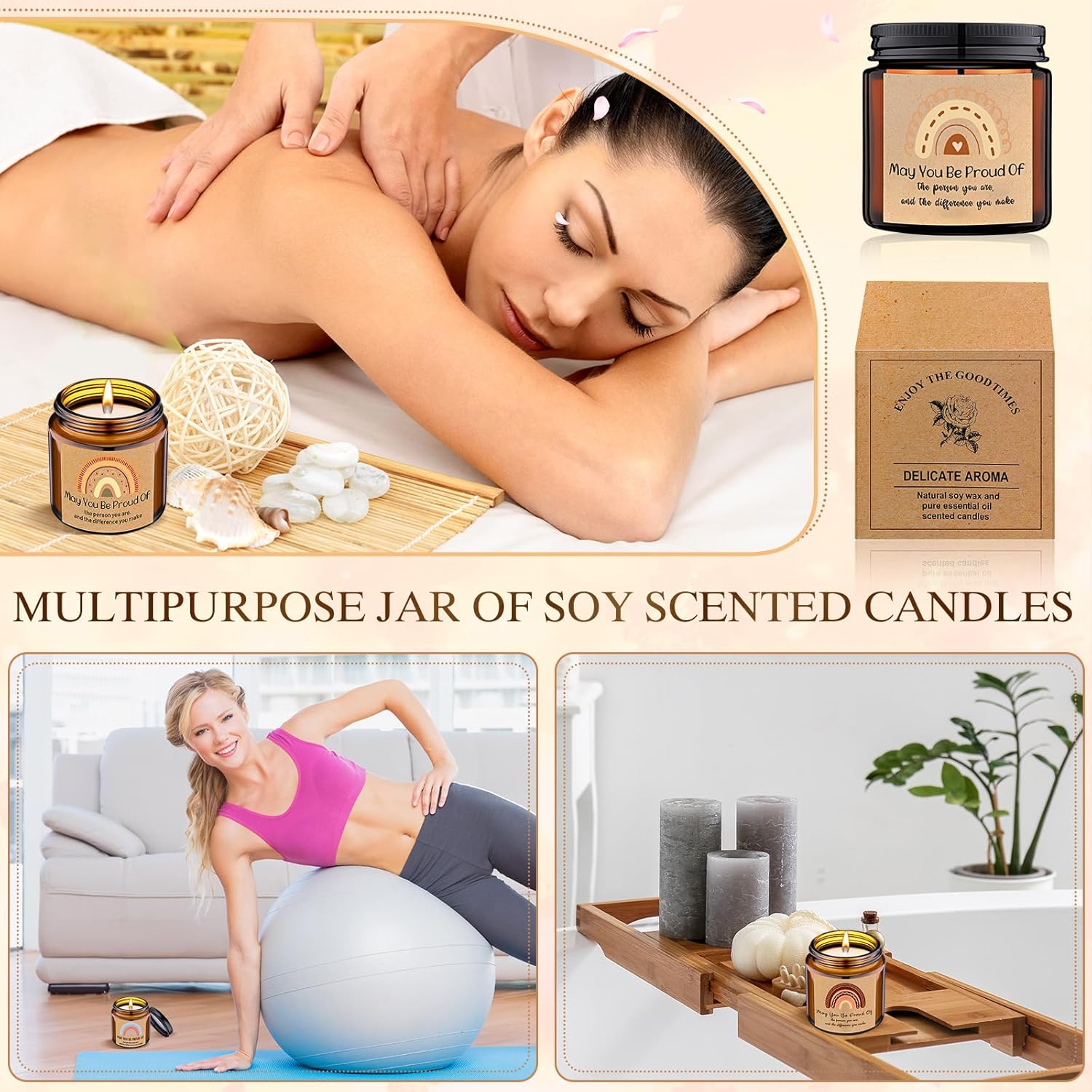 Scented Wax Candle - View 4