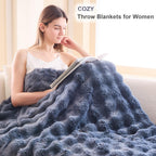 Boho Grey Throw Pillow — 60" - View 2