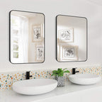 Framed Metal Mirror — 30" - View 6