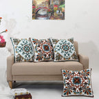 Boho Fabric Pillow Cover — 18" - View 9