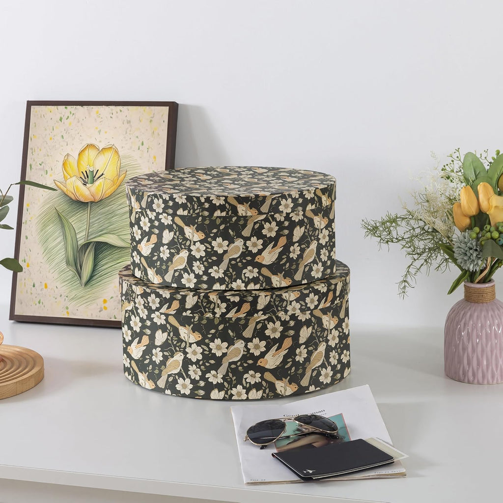 Oval Metal Storage Basket — Set of 2 - View 2