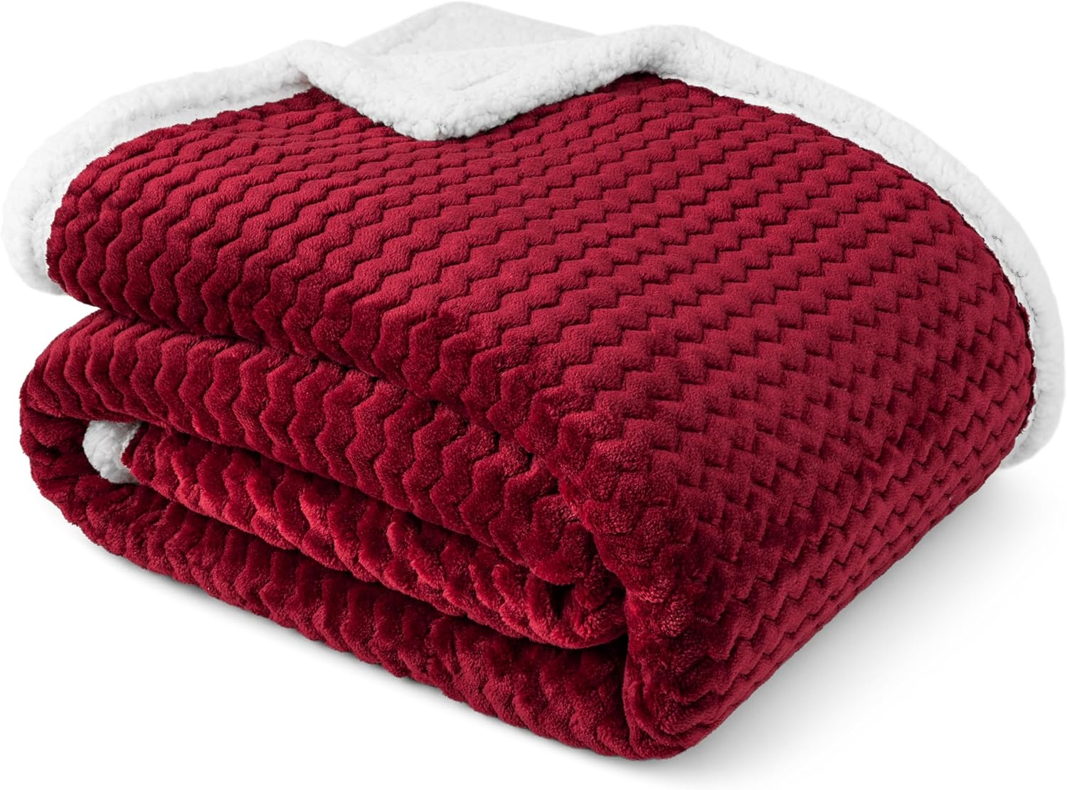 Beige Throw Pillow — 60x80 — Wine