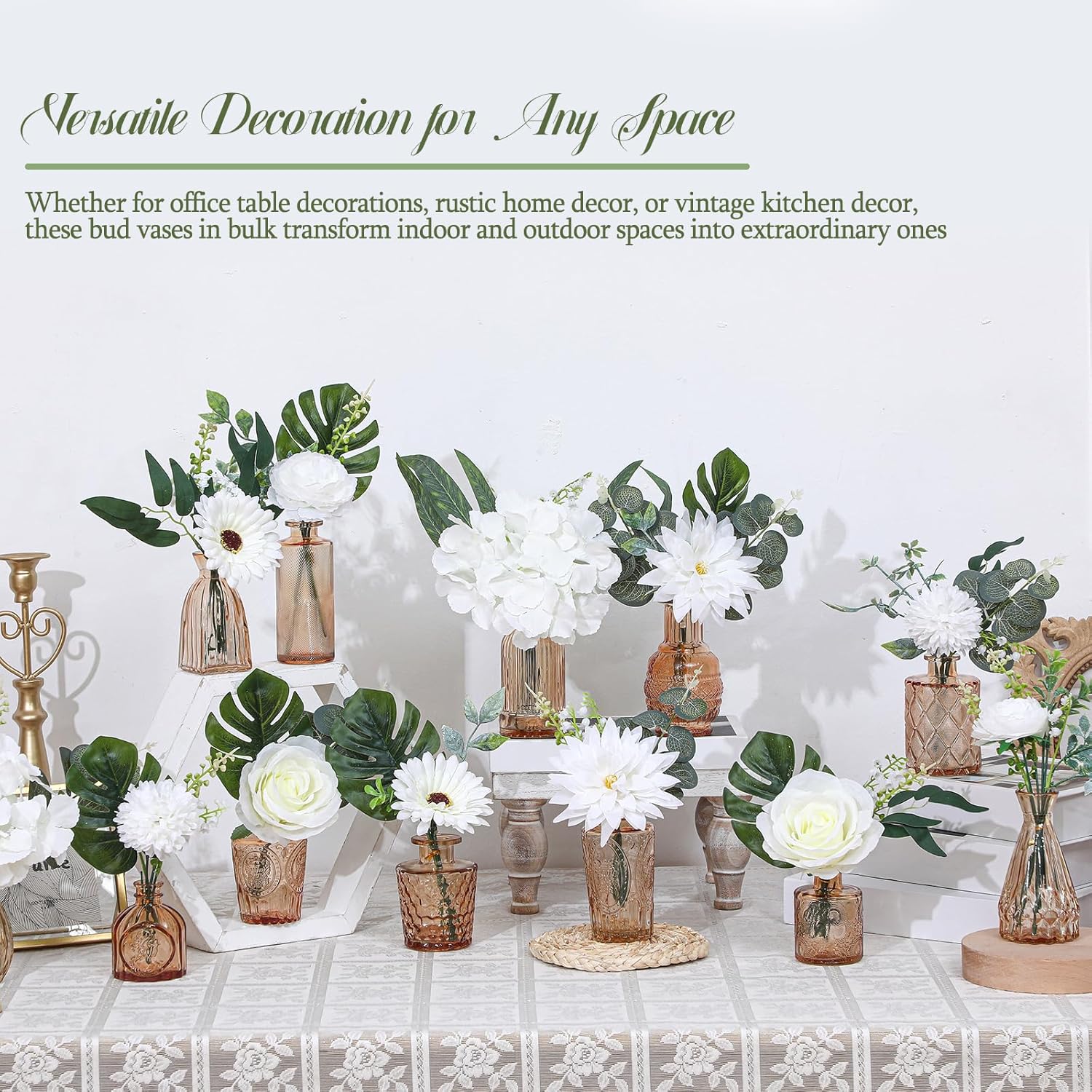 Gold Artificial Flowers - View 5