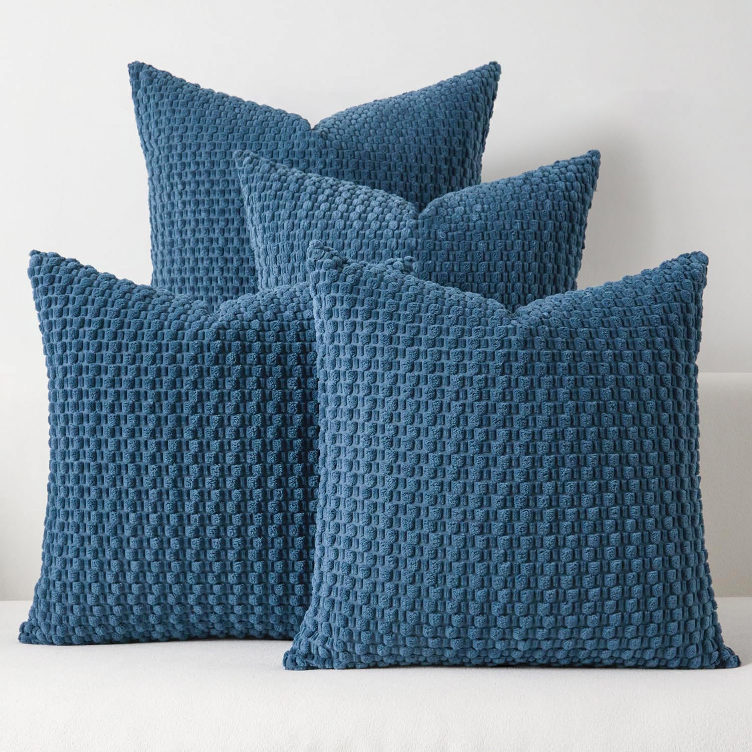 Boho Beige Pillow Cover — 20" — 20" x 20" (Pack of 4)