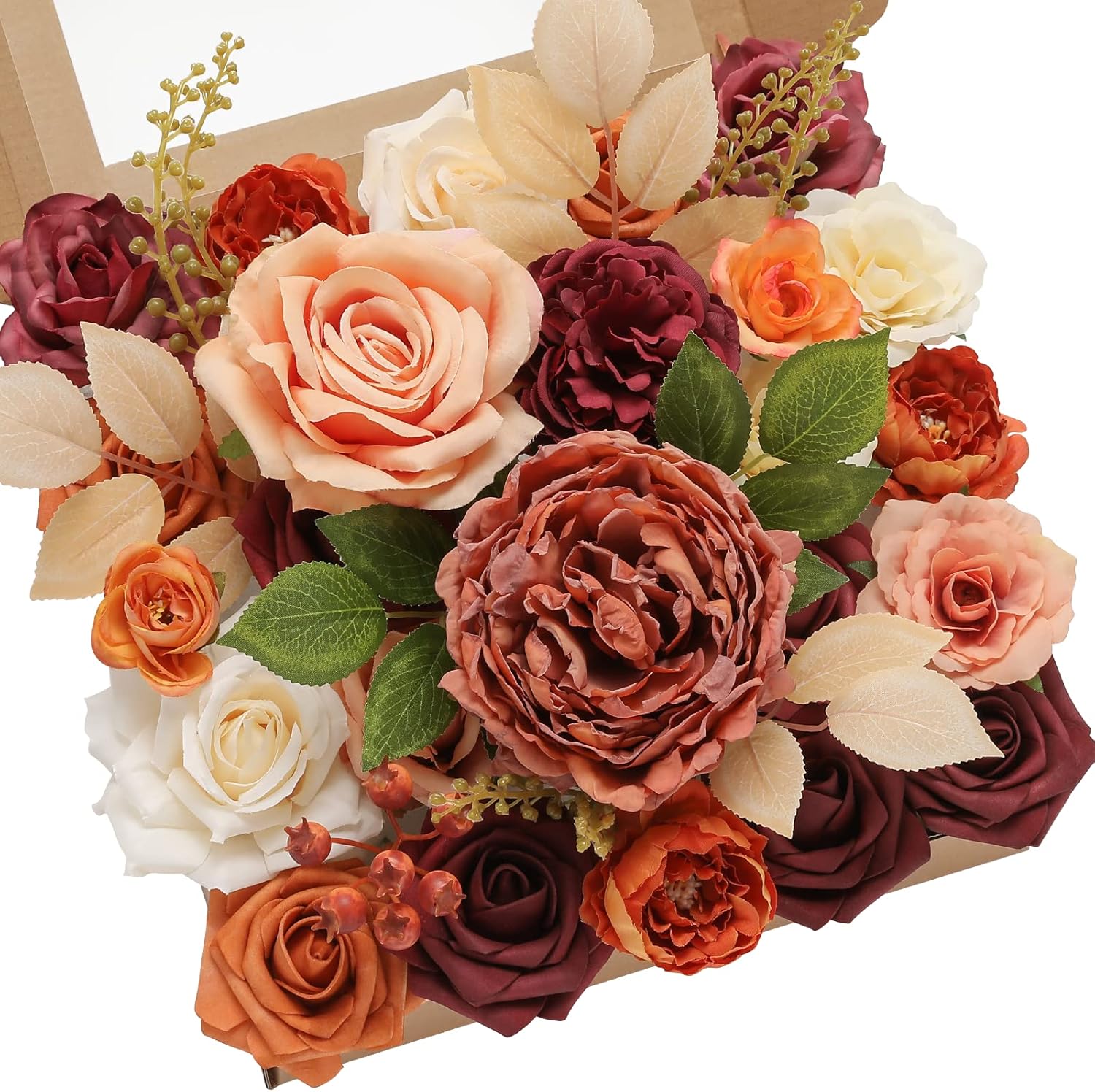 Black Artificial Flowers — A Chic Terracotta