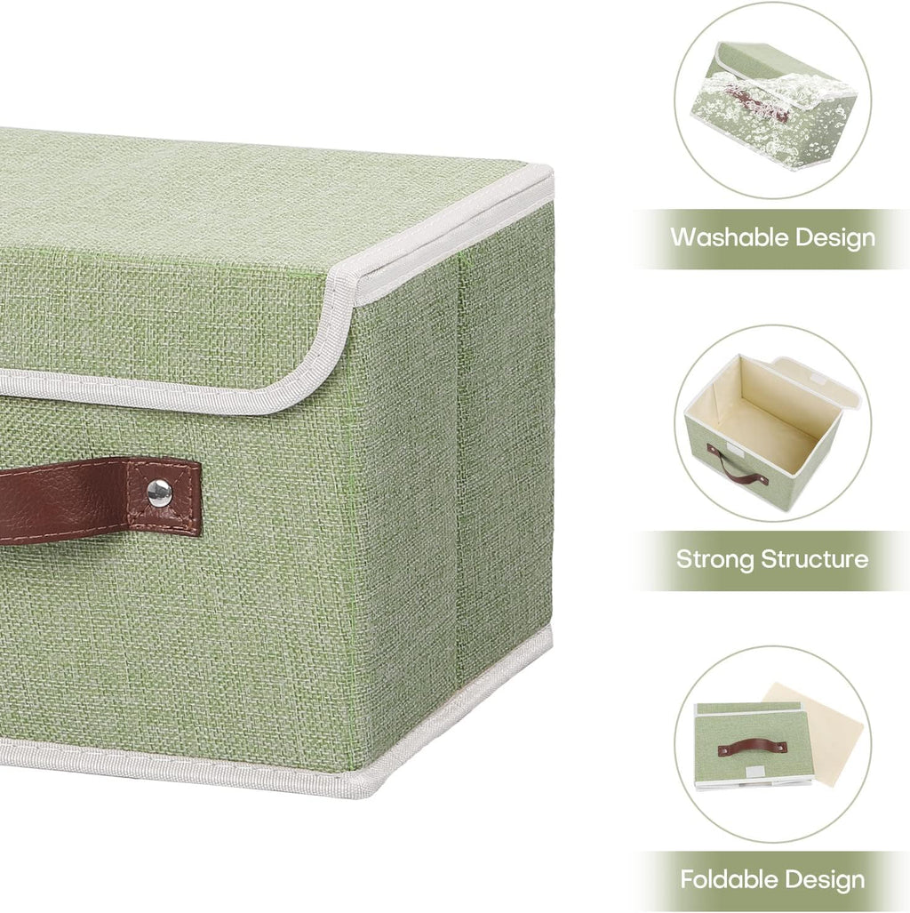 Linen Beige Storage Bin — Set of 1 - View 4