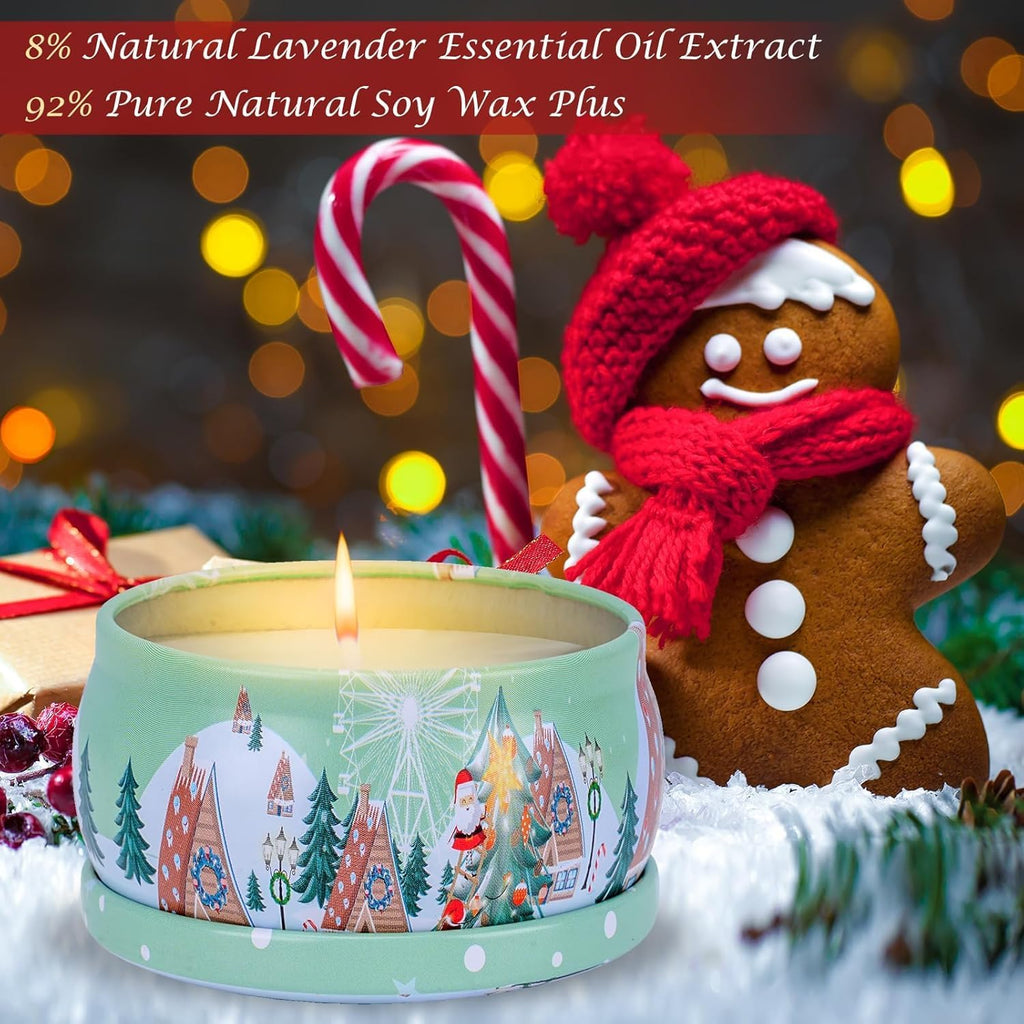 Soy Wax Metal Scented Candle - View 6