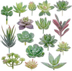 Green Faux Succulent — 5" — Green