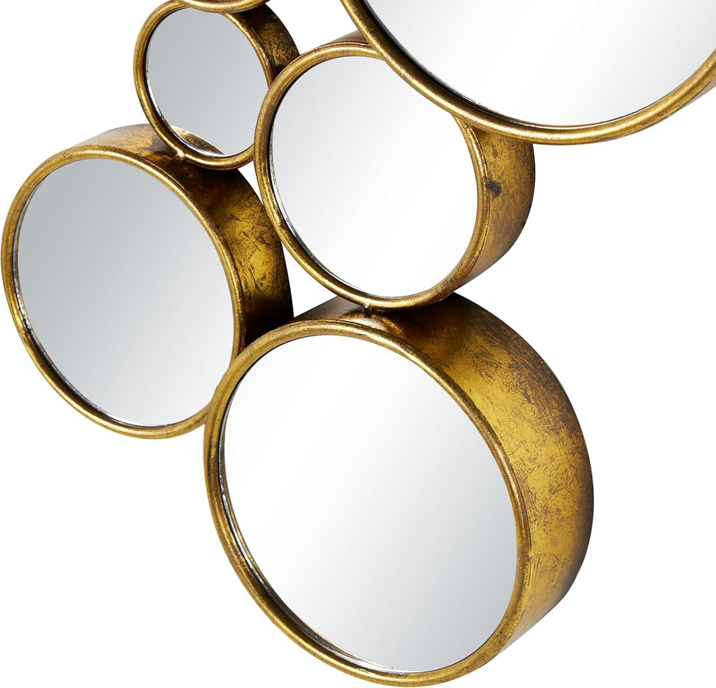 Luxe Metal Wall Mirror — 22" - View 4