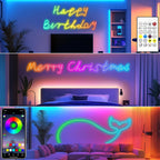 RGB Rattan LED Strip Light - View 8