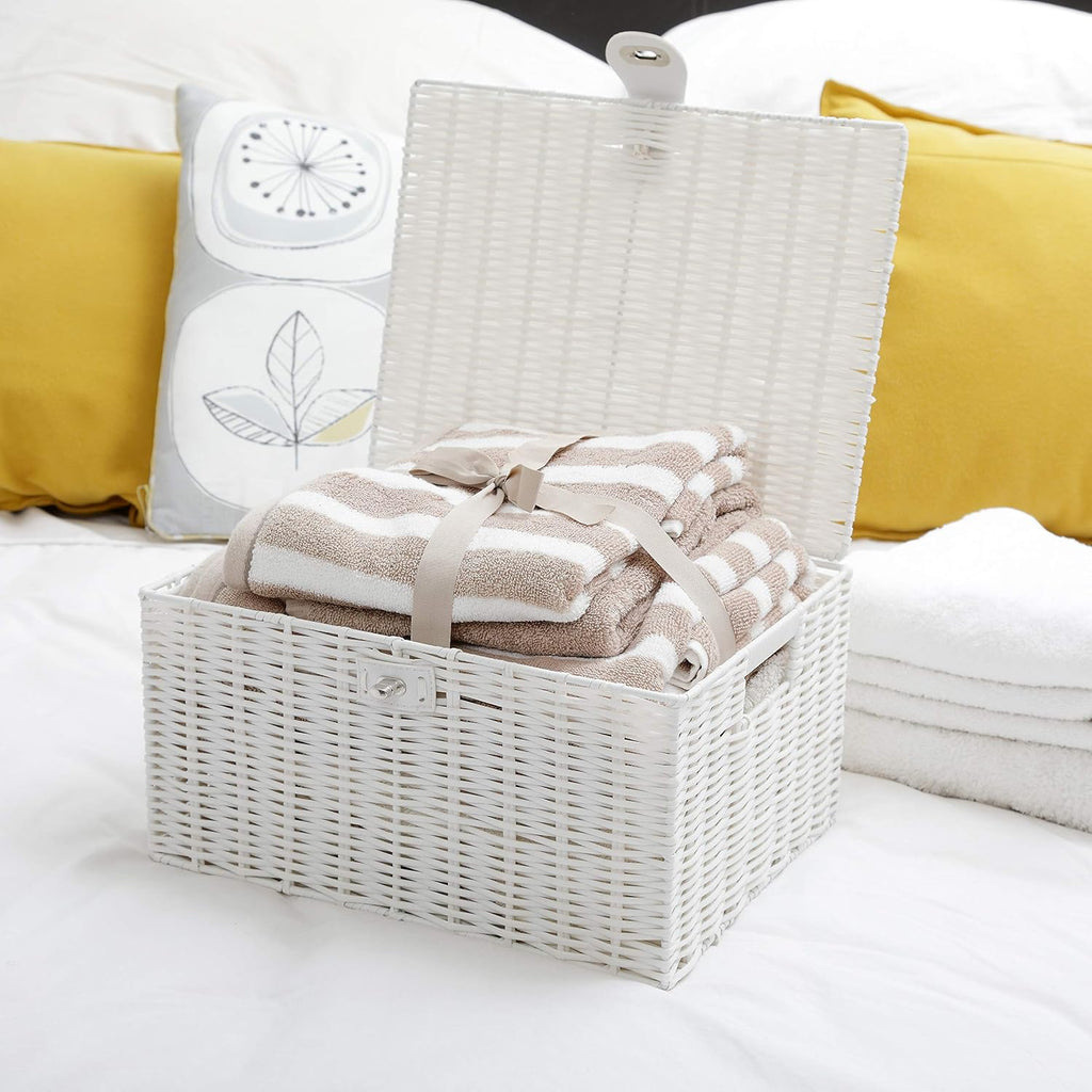 Boho Rattan Storage Basket - View 2