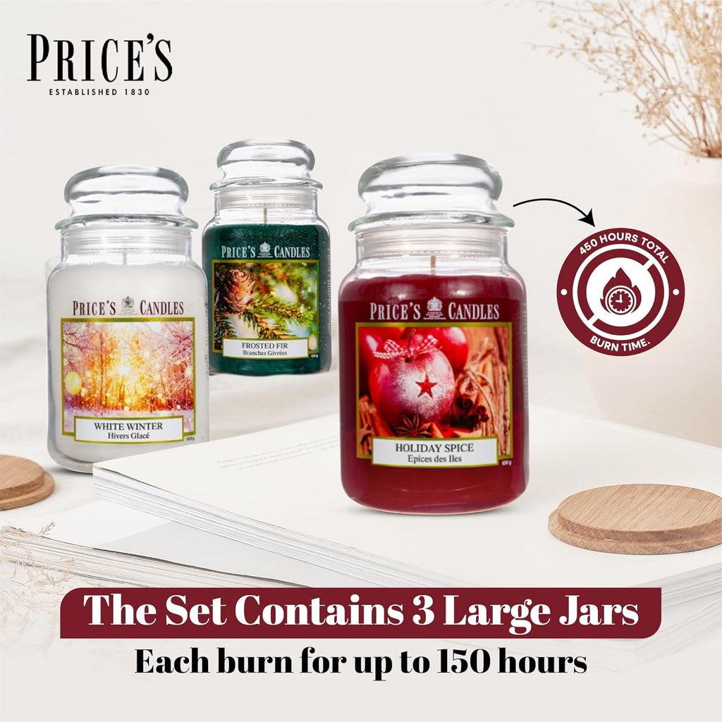 Metal Scented Candle — Set of 3 - View 2