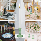 Green Pillar Candle - View 5