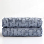 Knit Boho Beige Throw Pillow — 50" - View 7